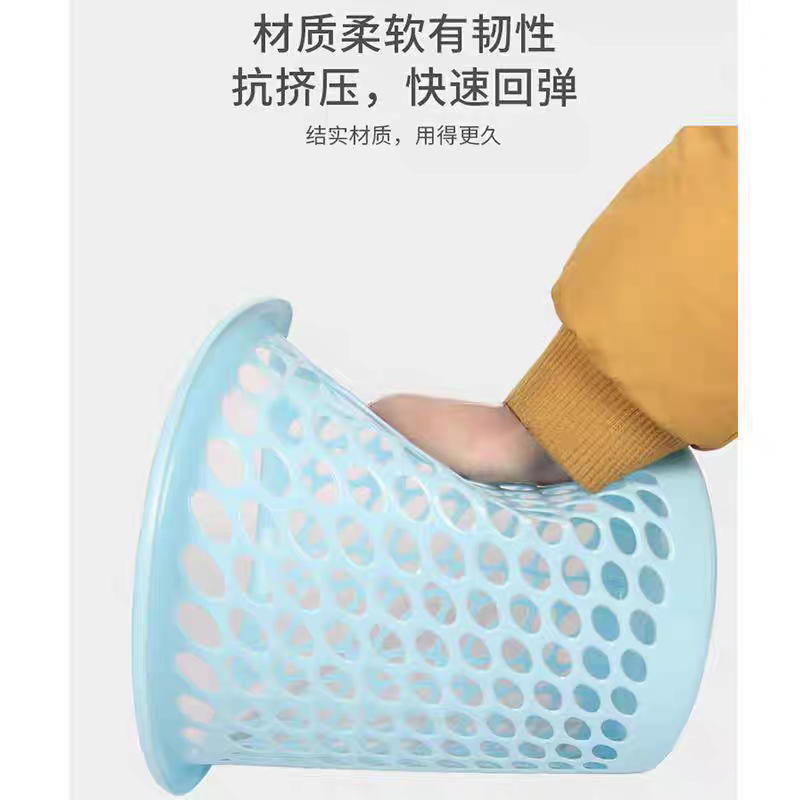 垃圾桶纸篓家用办公室废纸篓厕所卫生间废纸收纳筐大号弃镂空纸筒详情图3
