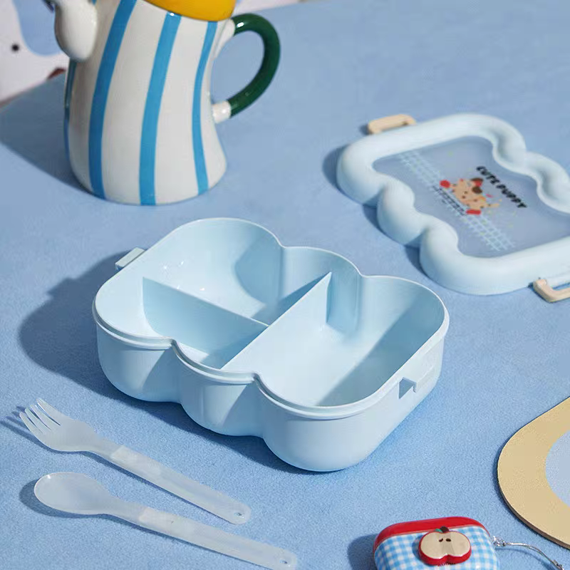 Cloud Lunch Box, office worker's special lunch box, high appearance level, fruit bento box, student to bring rice, cute compartments lunch box Application Scenario