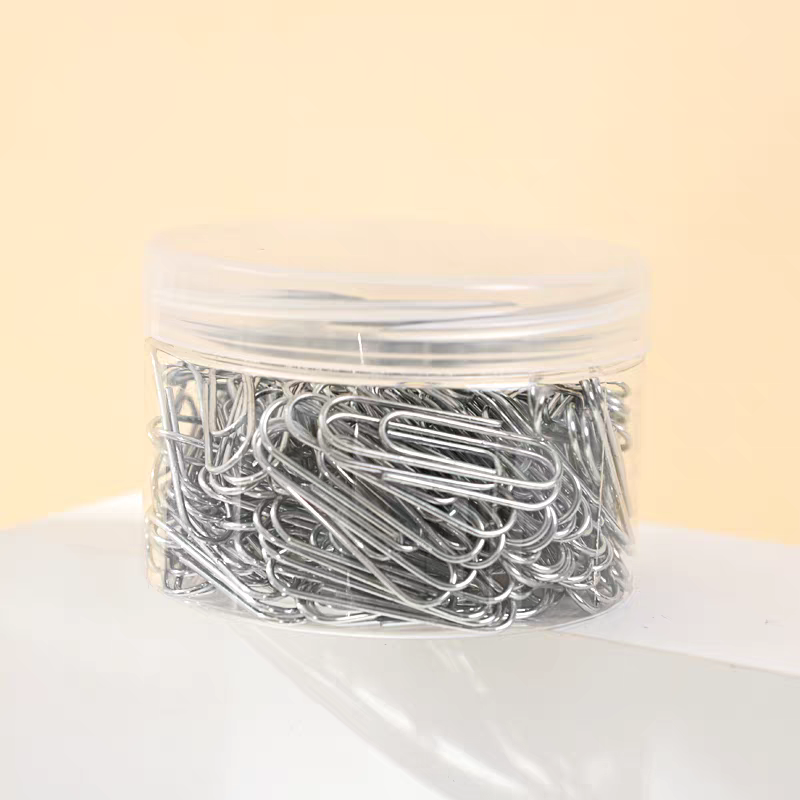 银色28mm回形针办公用品固定书签文件收纳160装