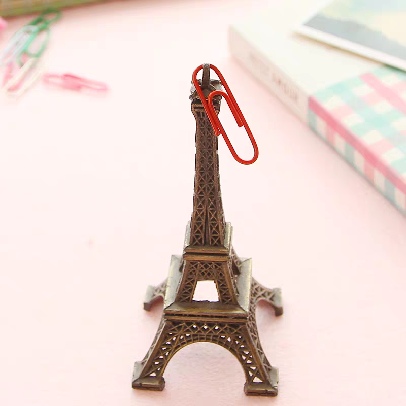 160 pieces of 28mm colored paper clips, metal paper clips in buckets, candy-colored paper clips, office folders Application Scenario