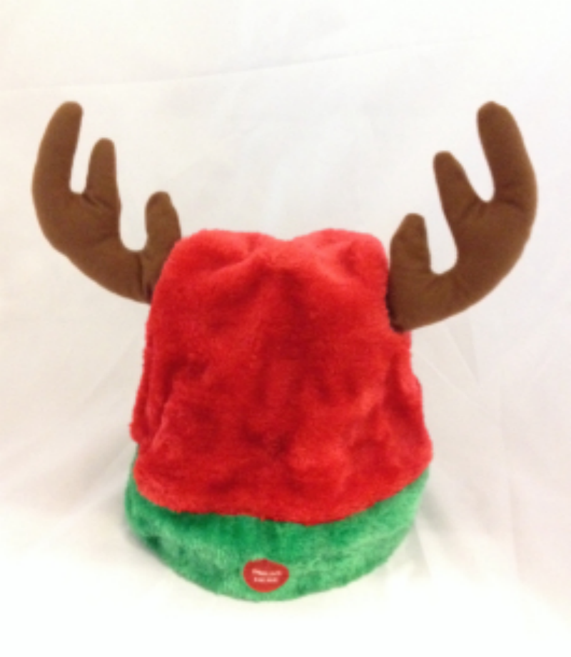 Electric Christmas hats, music swing hats, Christmas festival party decorations, Christmas gifts Item Picture