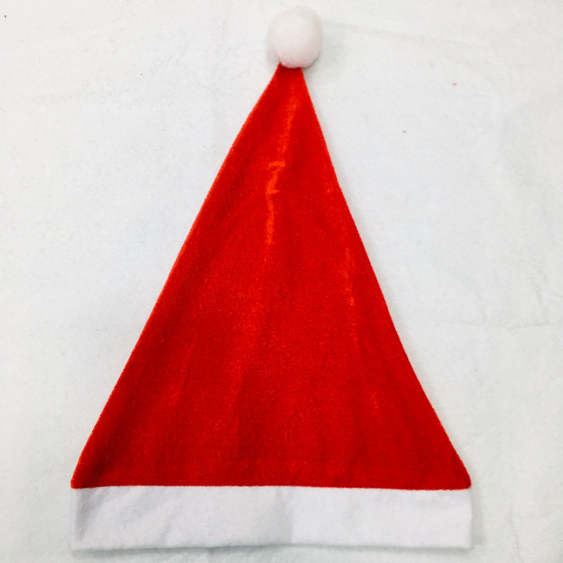 Wholesale of popular Christmas decorations for adults and children in 2025 - red Christmas hats details Picture
