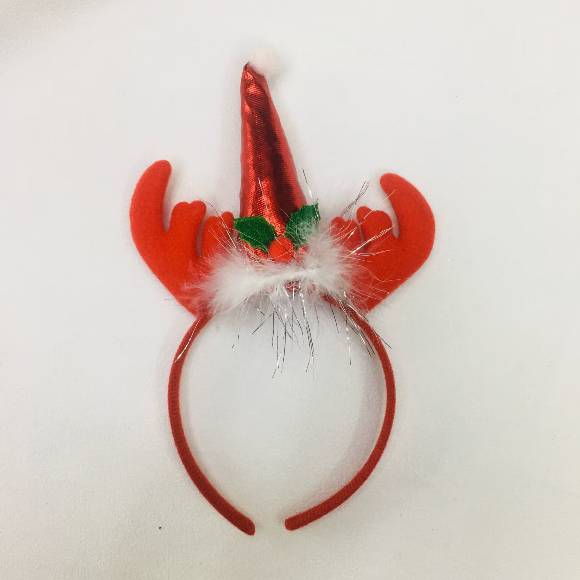 Christmas costume headwear, cartoon antler Christmas tree, five-pointed star hair accessory factory direct sales Item Picture