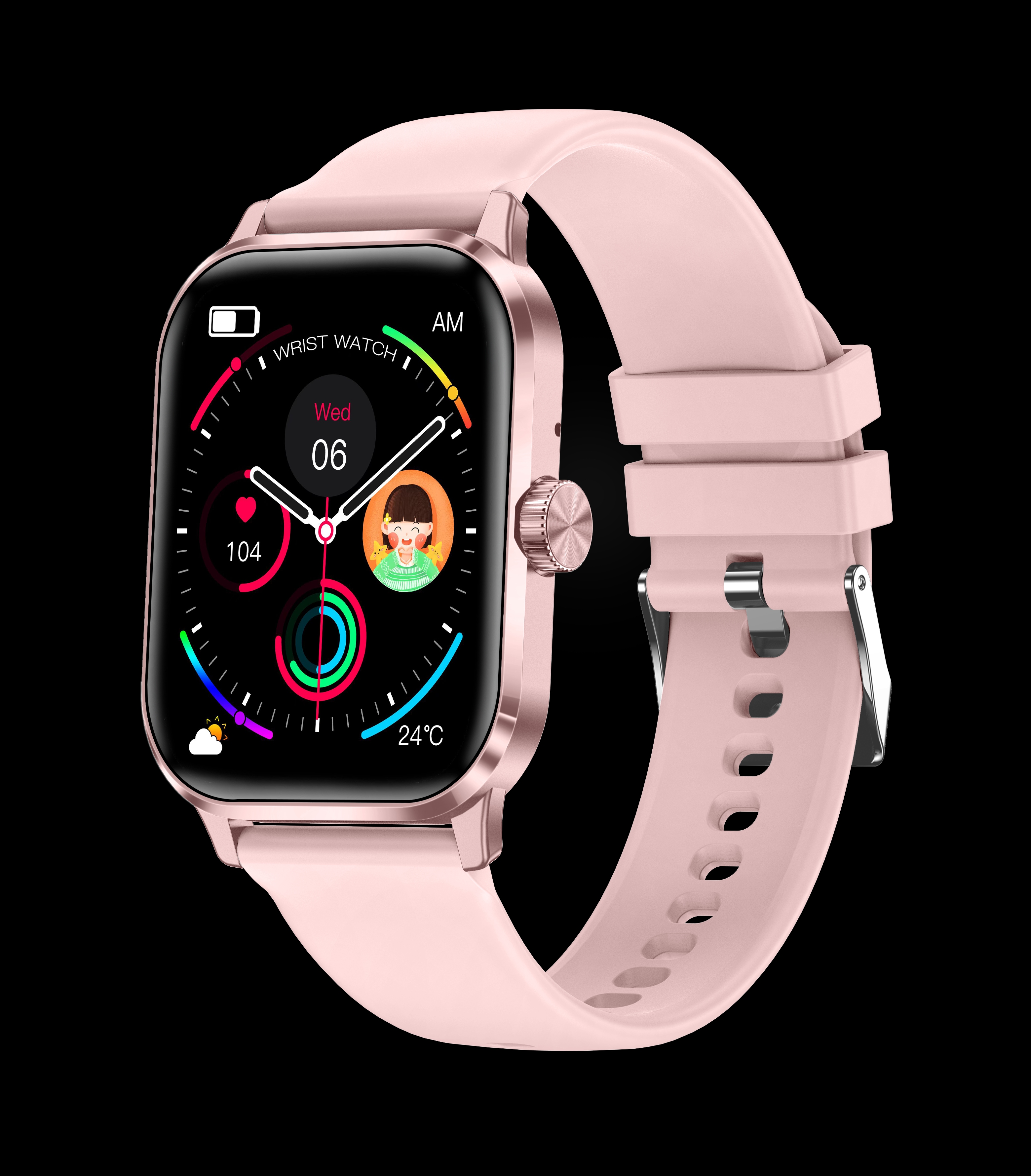 The cross-border retail bestseller ZW9 Max smartwatch features Bluetooth calls, heart rate, blood oxygen, blood sugar, and a multi-functional pure private mold details Picture