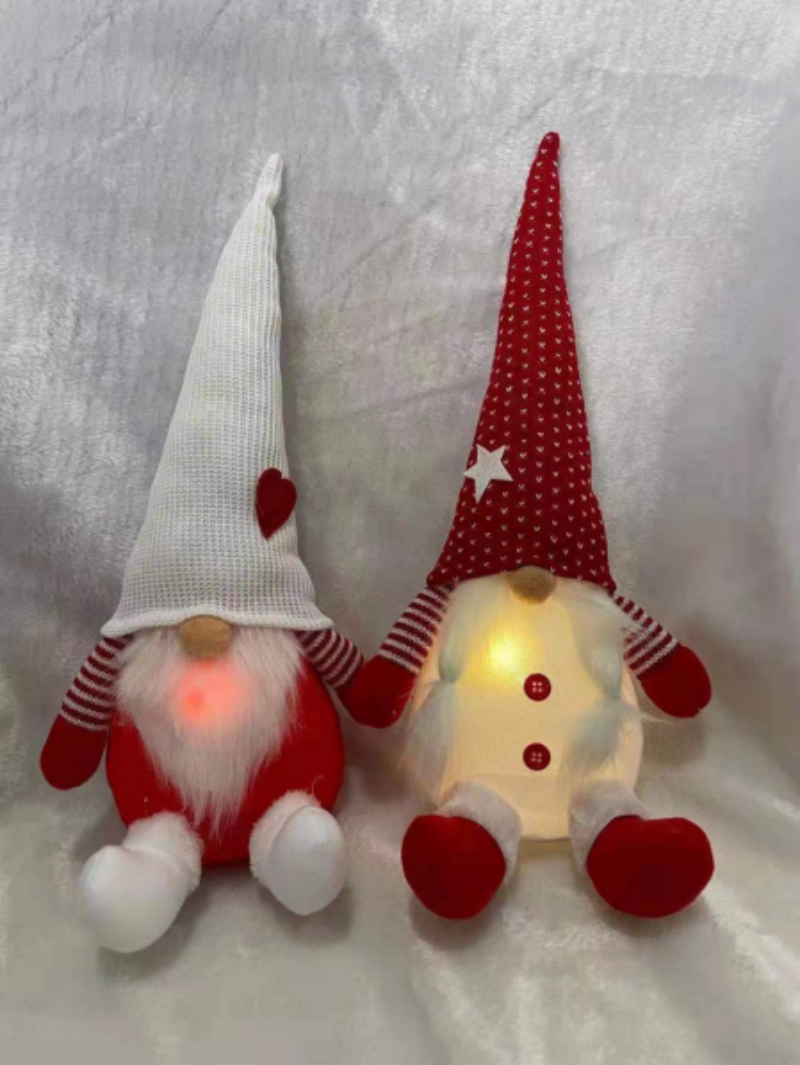 Christmas dolls, Christmas ornaments, Santa Claus, snowman, deer dolls, window decorations, Christmas decorations details Picture