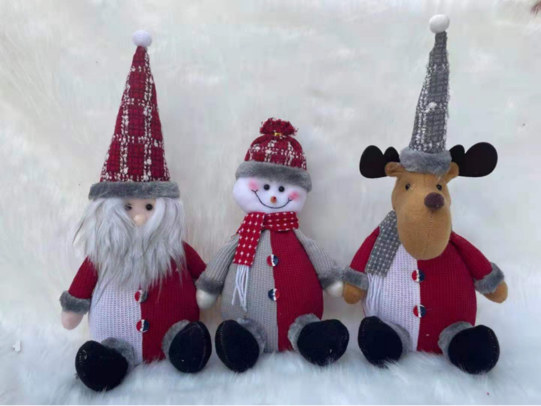 Christmas dolls, Christmas ornaments, Santa Claus, snowman, deer dolls, window decorations, Christmas decorations Specification image