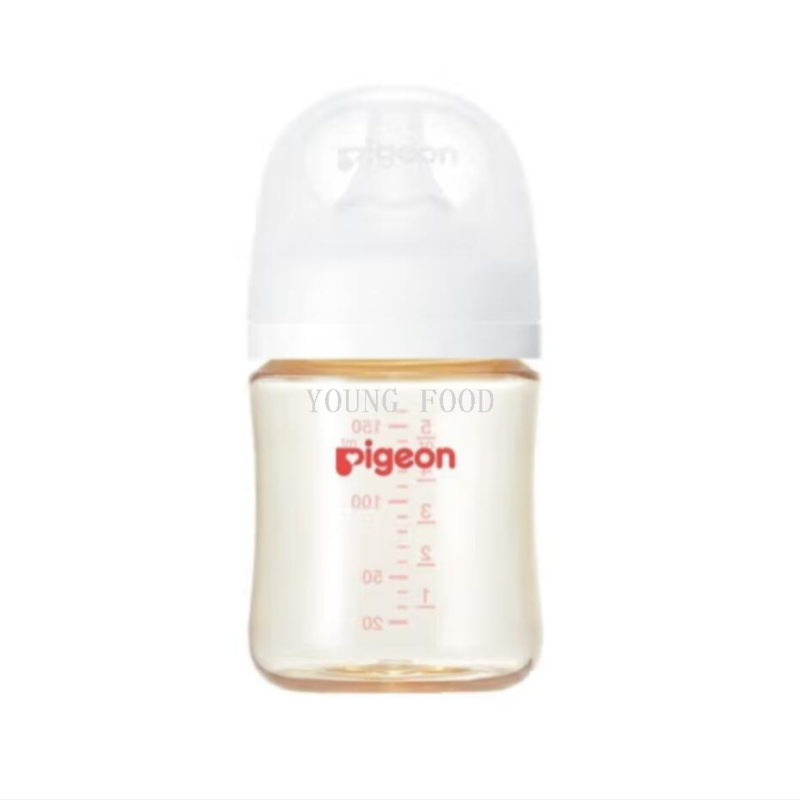 批发包邮！YOUNGFOOD百货贝亲自然实感III奶瓶S号奶嘴160mL AA259