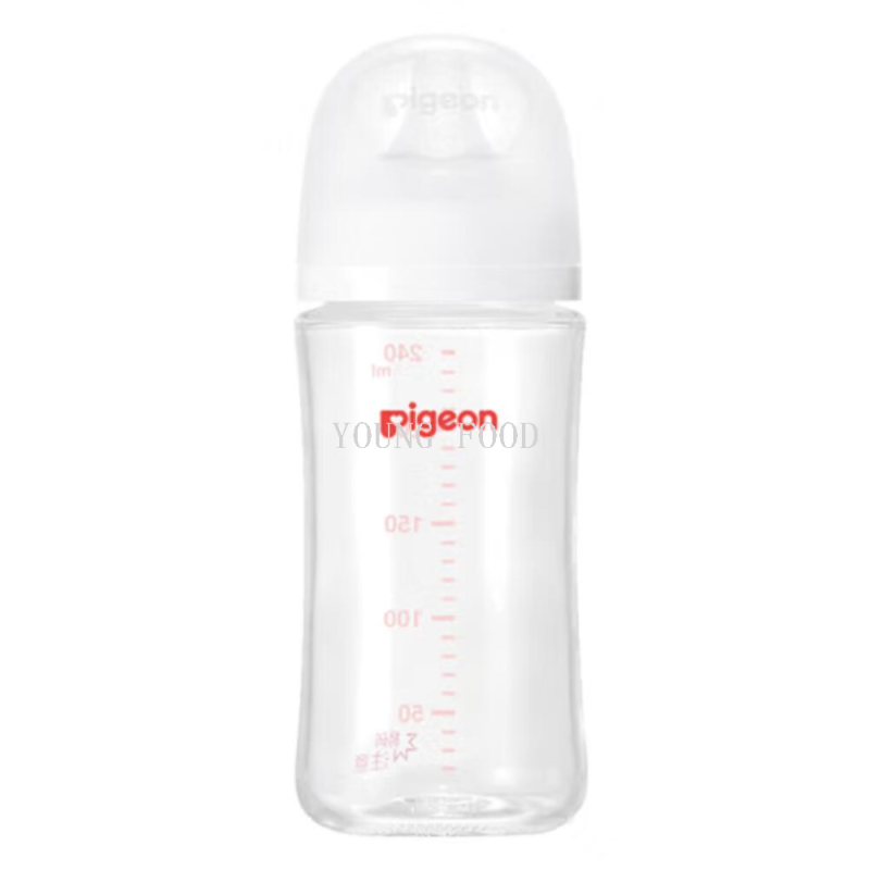 批发包邮！YOUNGFOOD百货 贝亲PPSU奶瓶240ml M号奶嘴 3月+ AA248