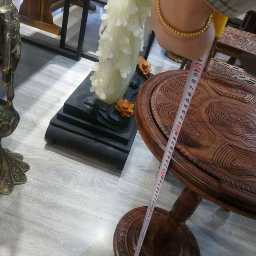 巴基斯坦手工艺品变形果篮桌子特色产品纯手工阔叶黄檀