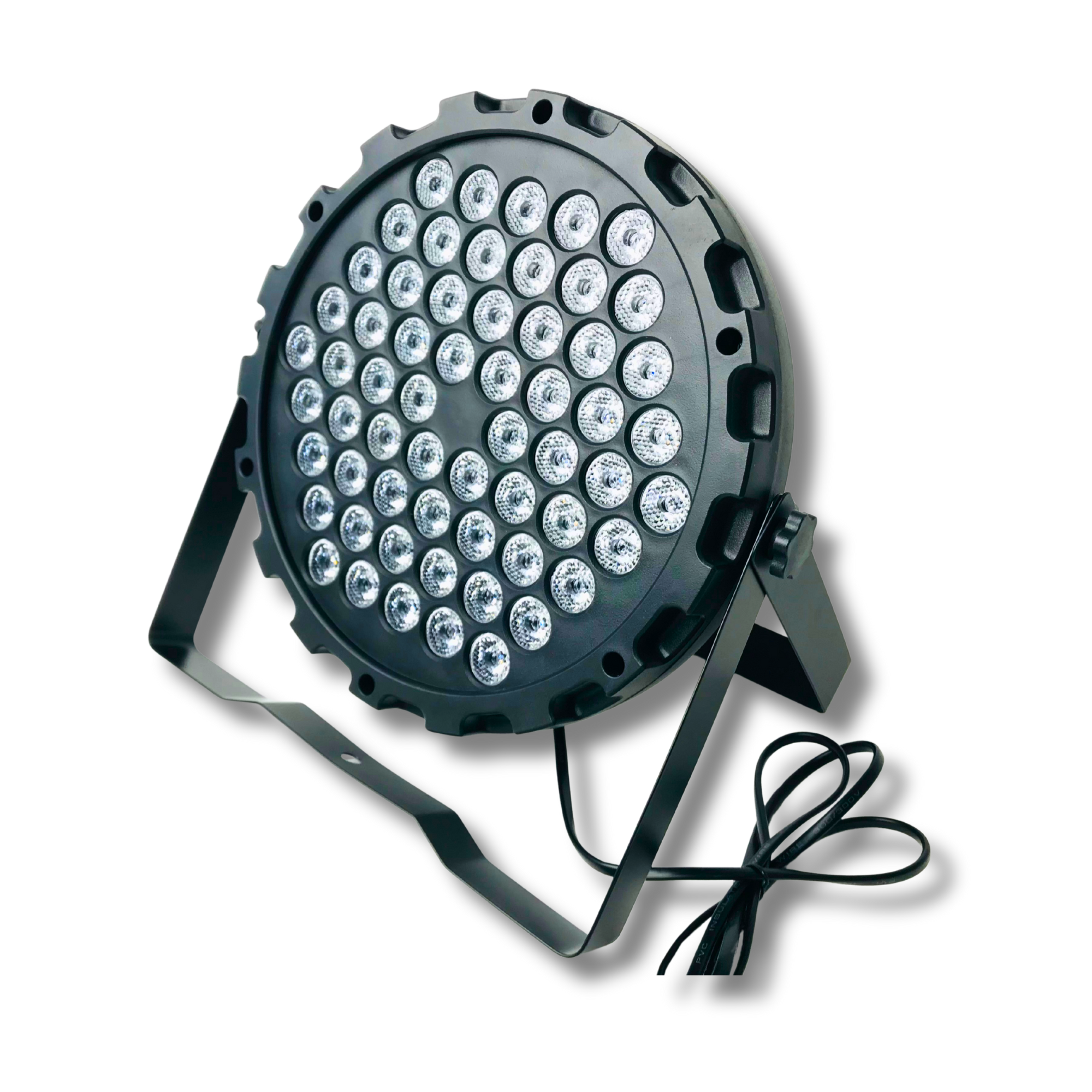 Cross-border bestsellers: 60 full-color LED par lights, stage lighting, KTV wedding party lights, bar atmosphere background dyeing lights, voice-controlled PAR lights, strobe lights Item Picture