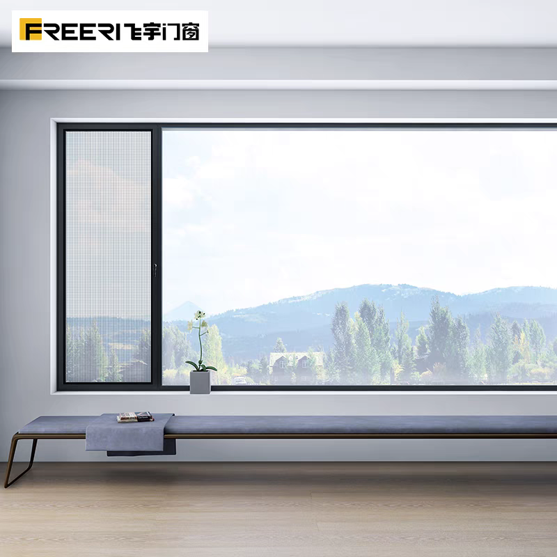 定制飞宇115系统门窗断桥铝门窗平开窗阳台大玻璃落地窗定制窗户价格面议产品图