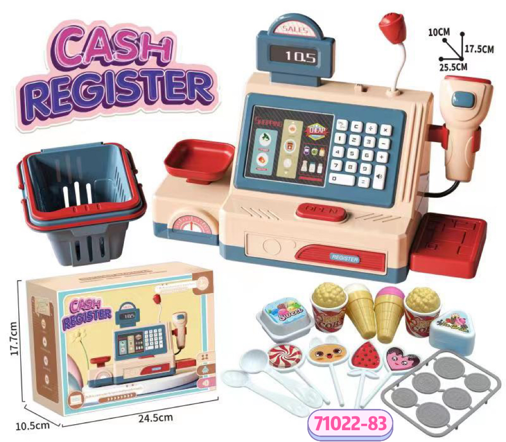 Cash register lollipop set