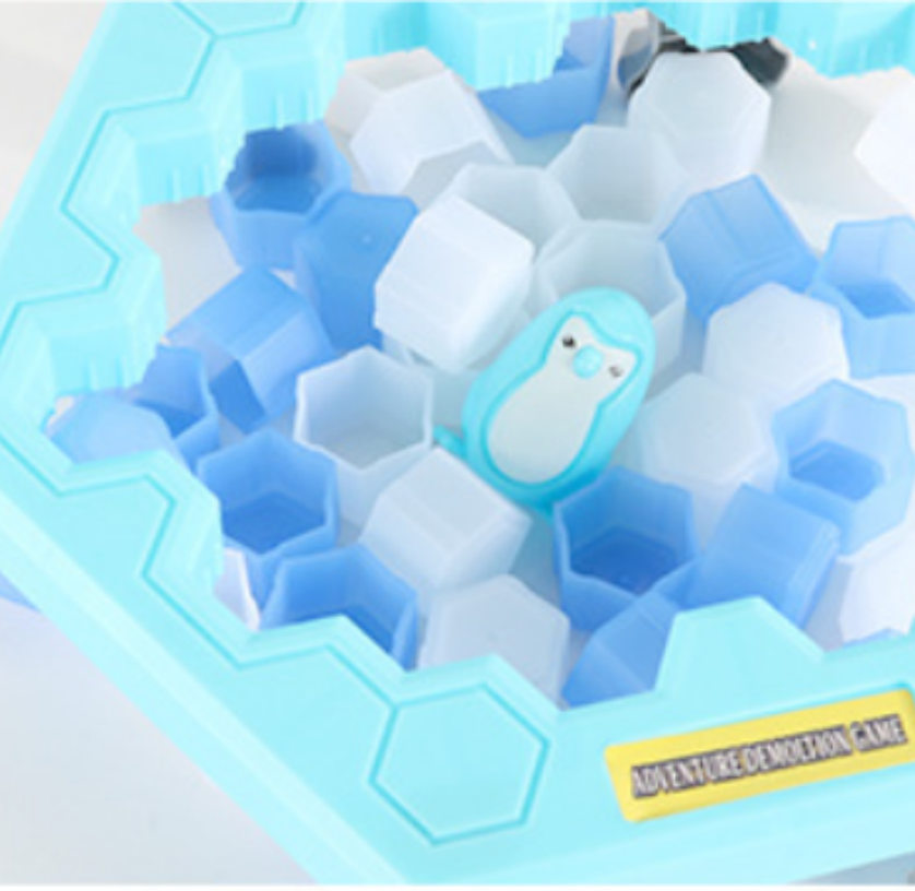 拯救企鹅破冰台拆墙玩具 企鹅桌面亲子游戏互动益智玩具 敲打企鹅破冰企鹅详情8