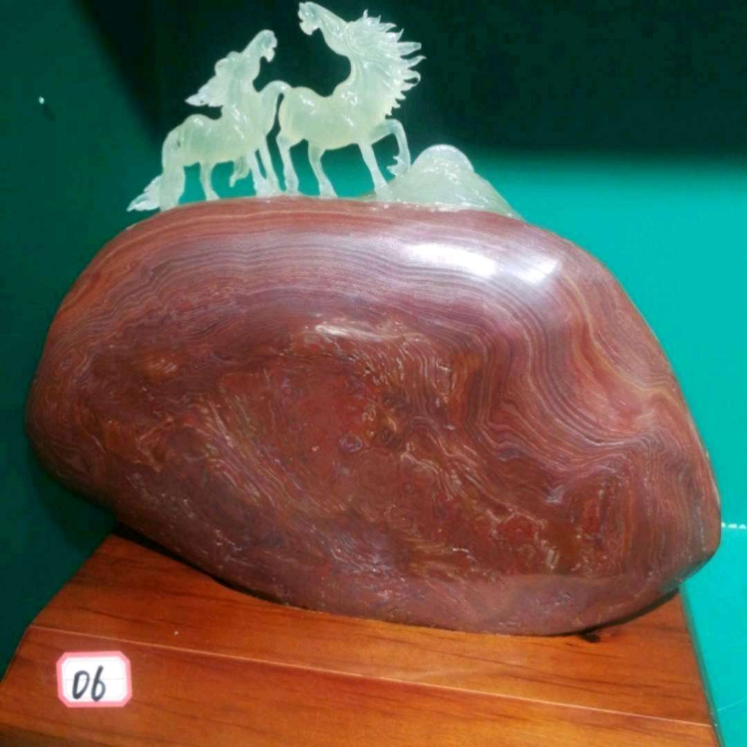 有你相伴巴玉摆件送朋友送领导送长辈做生意过生日送礼品老人过寿