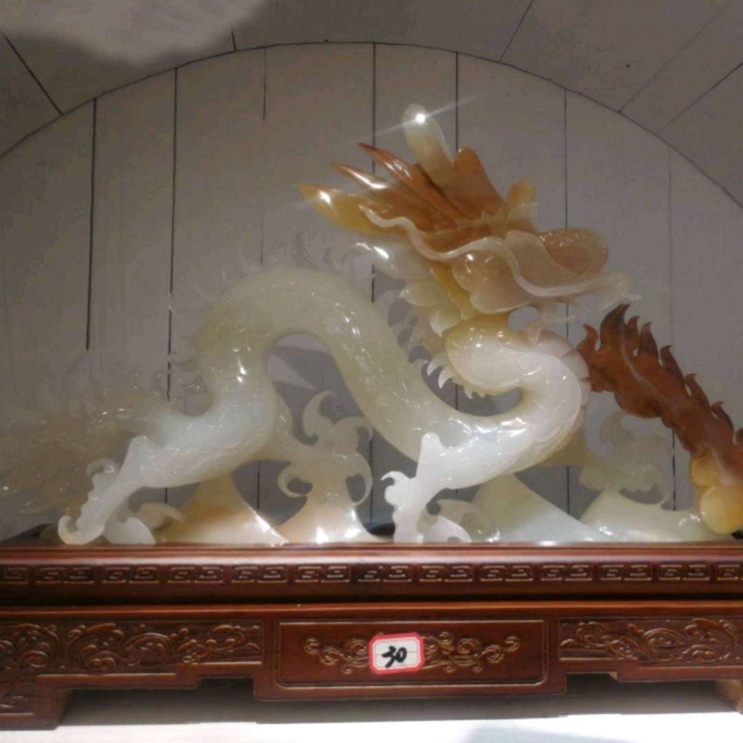 生意兴隆巴玉摆件送朋友送领导送长辈做生意过生日送礼品老人过寿