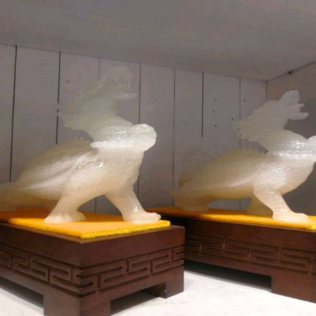 龙龟巴玉摆件送朋友送领导送长辈做生意过生日送礼品老人过寿