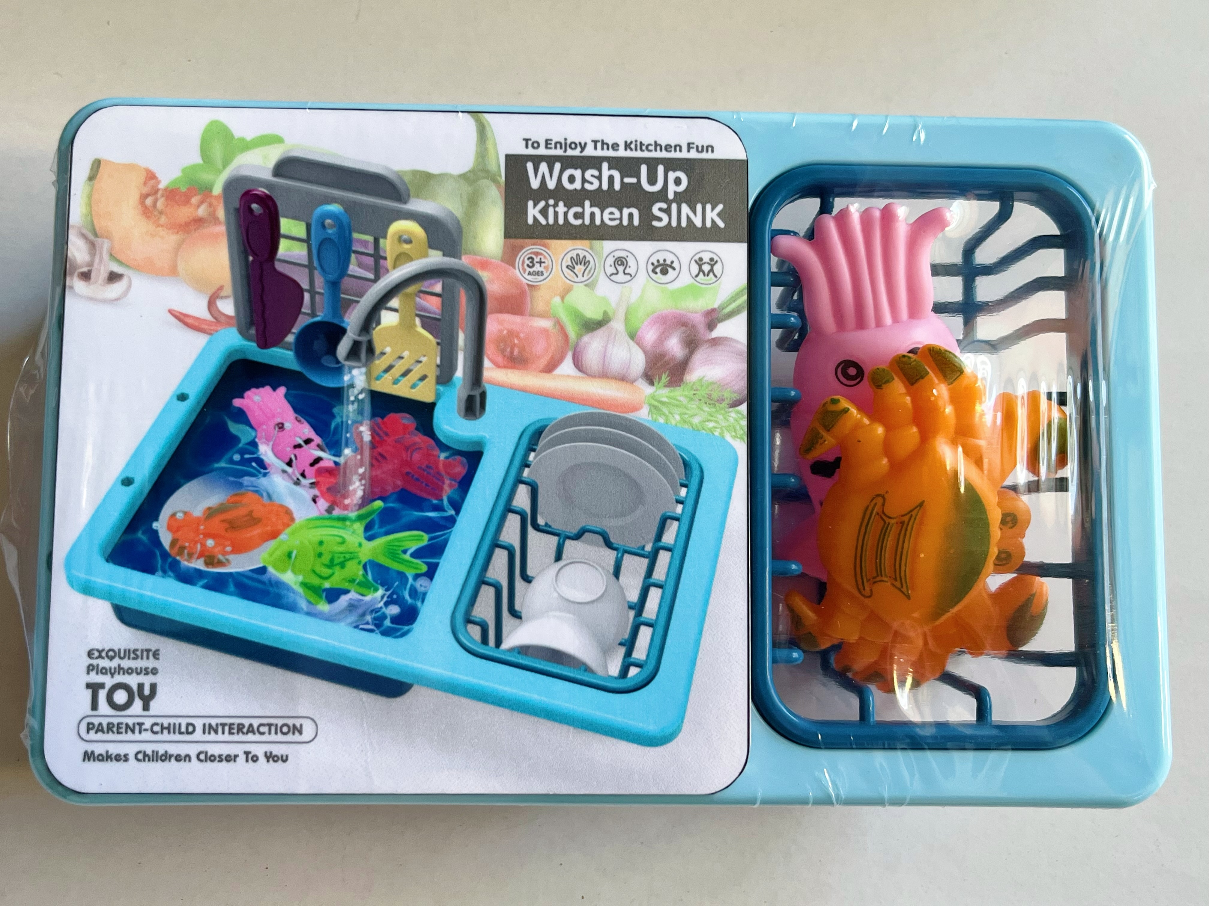 Washbasin + seafood set