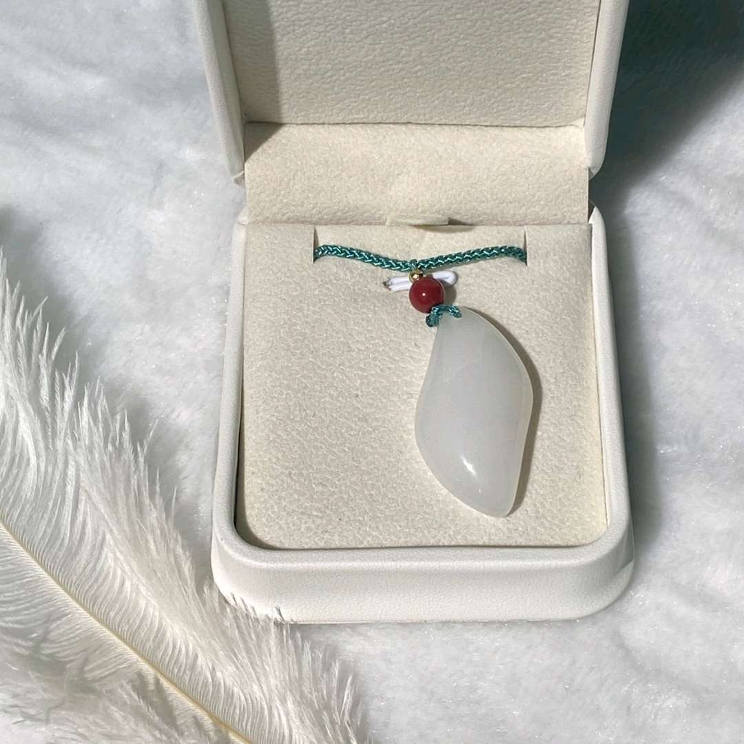 原价680元天然金丝玉挂件平安扣礼品礼物项链饰品产品图