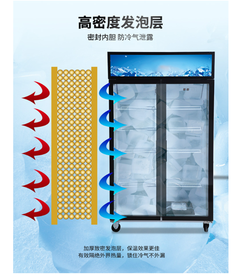 现货冰柜冷藏展示柜商用饮料柜冰箱保鲜柜立式冷柜源头工厂详情16