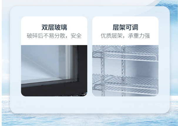 现货冰柜冷藏展示柜商用饮料柜冰箱保鲜柜立式冷柜源头工厂详情13