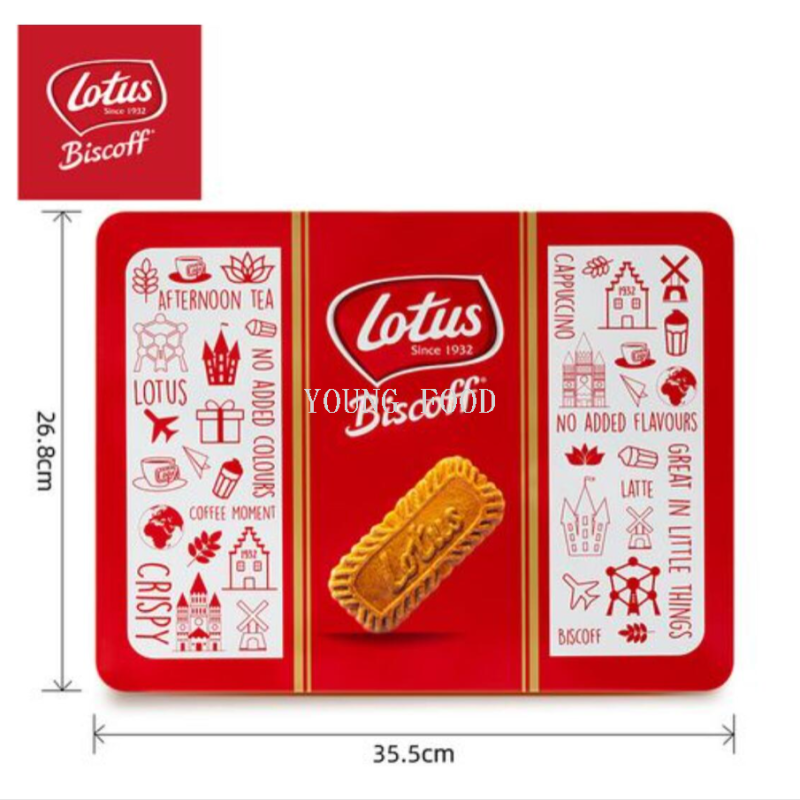 批发包邮！希克斯进口零食手办比利时和情缤咖时焦糖饼干礼盒655g