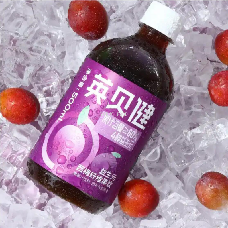 Free shipping for wholesale! BLAIRMHOR Snack Foods, Beverages, Snacks, Yingbeijian Blueberry Juice, Prune Juice 500ml Specification image