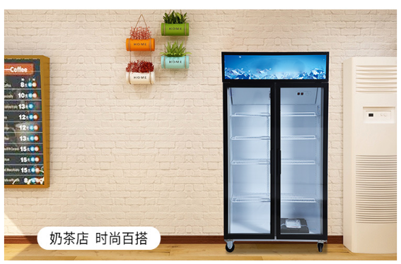 现货冰柜冷藏展示柜商用饮料柜冰箱保鲜柜立式冷柜源头工厂详情10