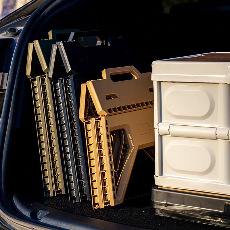 Small folding stools that can be stacked, household small stools, outdoor adult travel thickened plastic stools, dormitory folding stools detail image 5