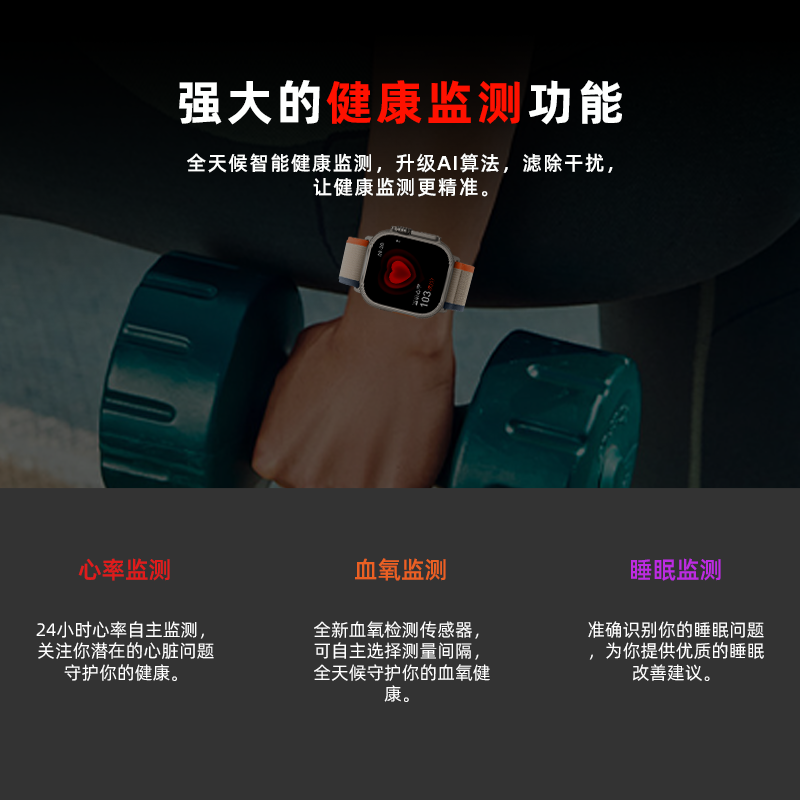 手表/电子手表/智能手表/电话手表/成人手表细节图