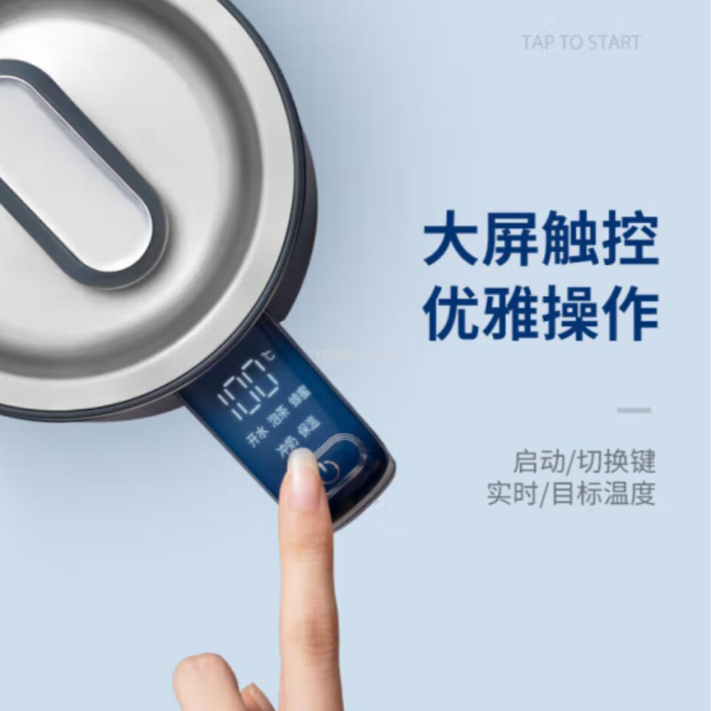 Wholesale free shipping YOUNGFOOD Smart small Appliance Morphy Richards Electric Kettle MR6070 Stainless Steel double-layer anti-scald Specification image