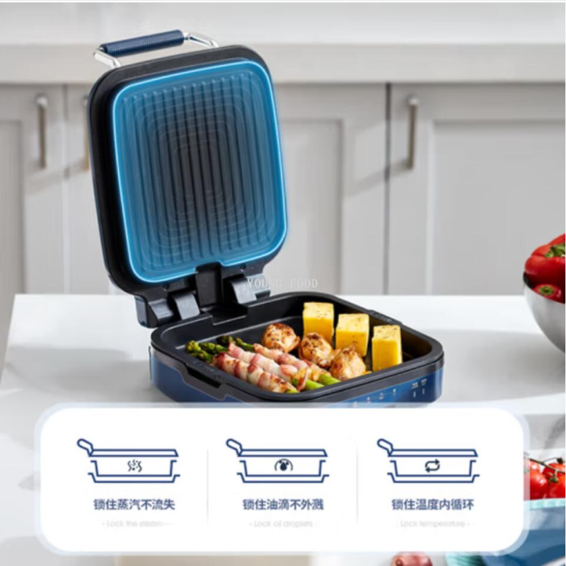 电的压力锅/小家电百货/电热/早餐机/煮面锅学生韩式产品图