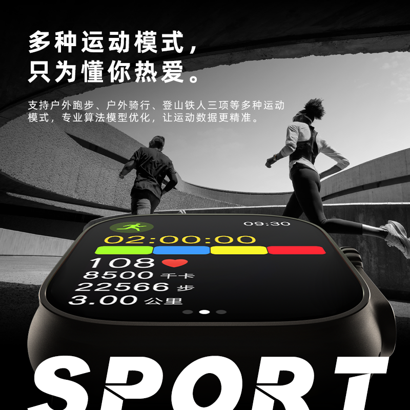 手表/电子手表/智能手表/电话手表/成人手表白底实物图