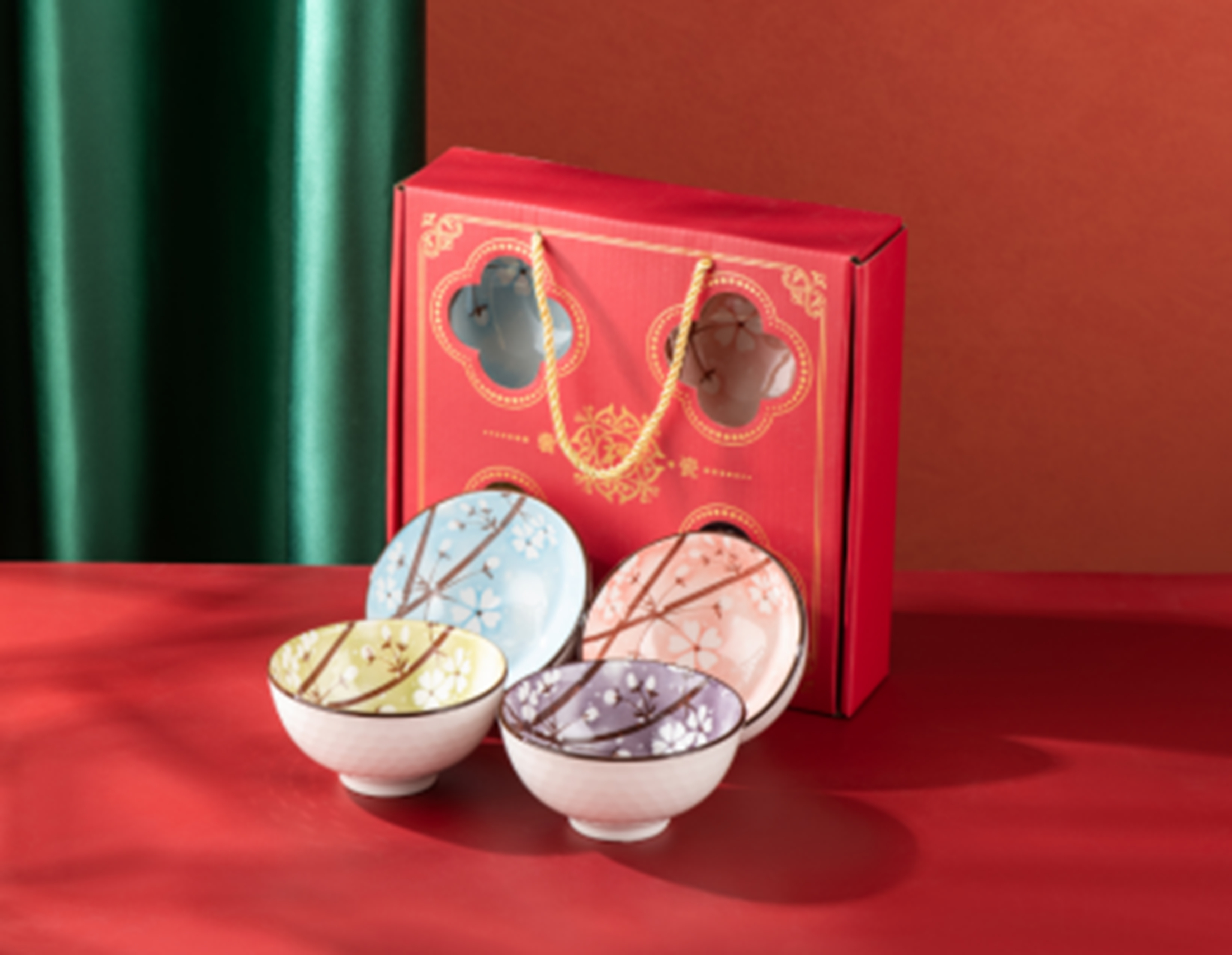 Light Luxury Series Set of 4 bowls QS-4B