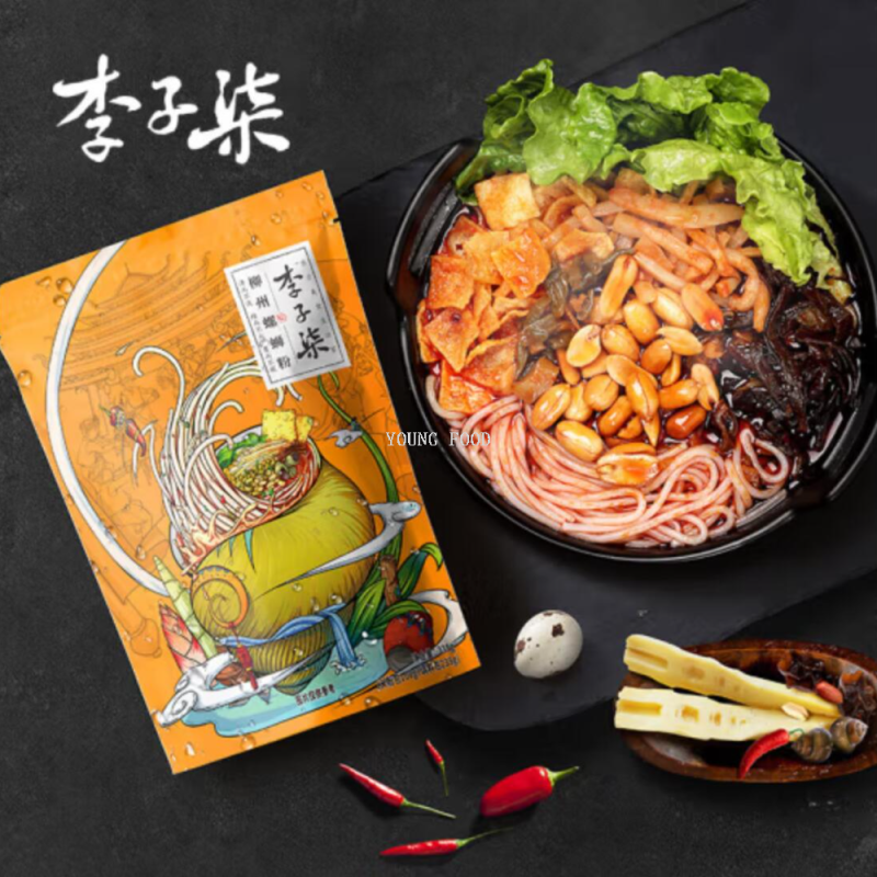 Wholesale free shipping FATTORIA DEI SAPORI instant Noodles Li Ziqi Liuzhou Snail Rice Noodles Chinese Heritage Edition Application Scenario