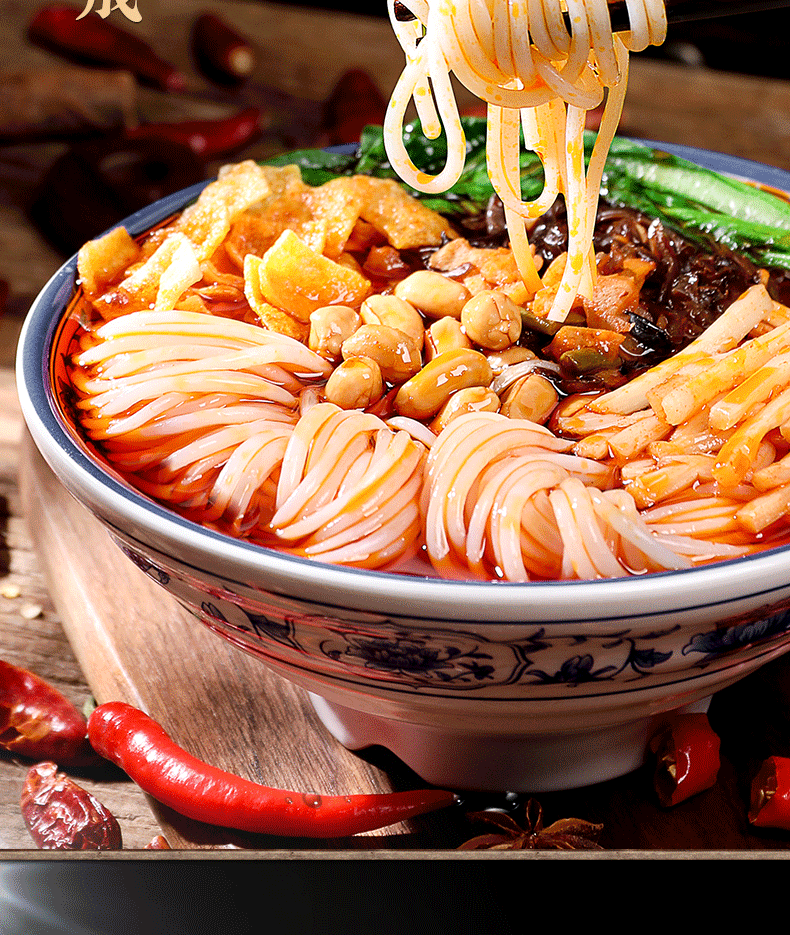 批发包邮！FATTORIA DEI SAPORI方便面 李子柒柳州螺蛳粉335g经典详情17