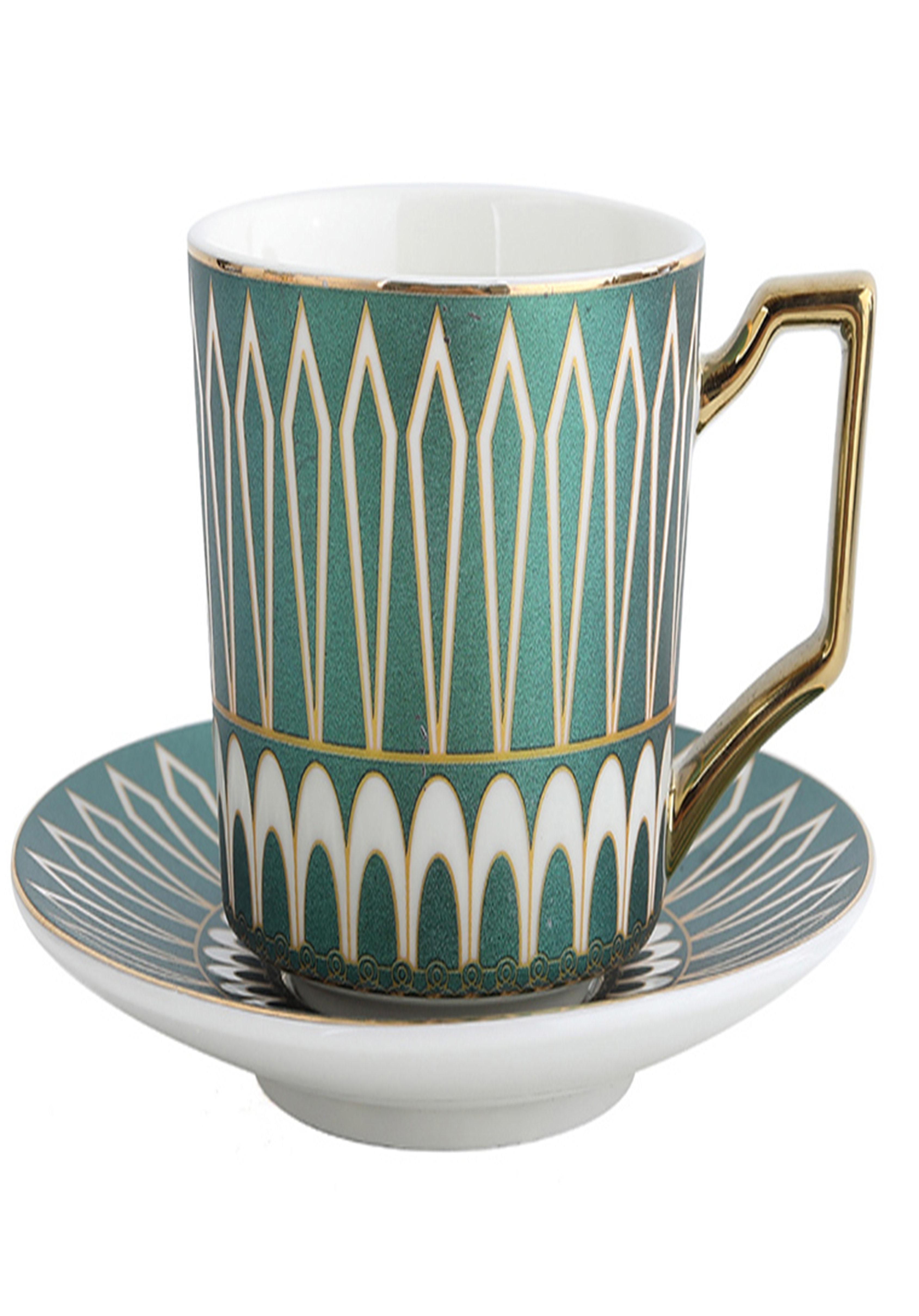 British-style coffee cups and saucers EP-005 Specification image