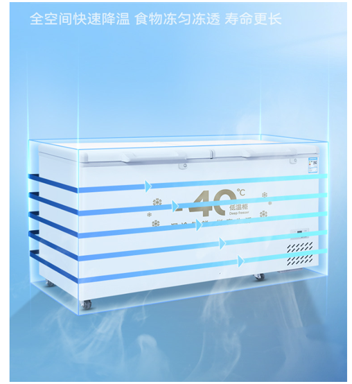 Original factory of in-stock freezers, commercial freezers, large-capacity single-temperature commercial refrigeration and preservation horizontal refrigerators pic 7