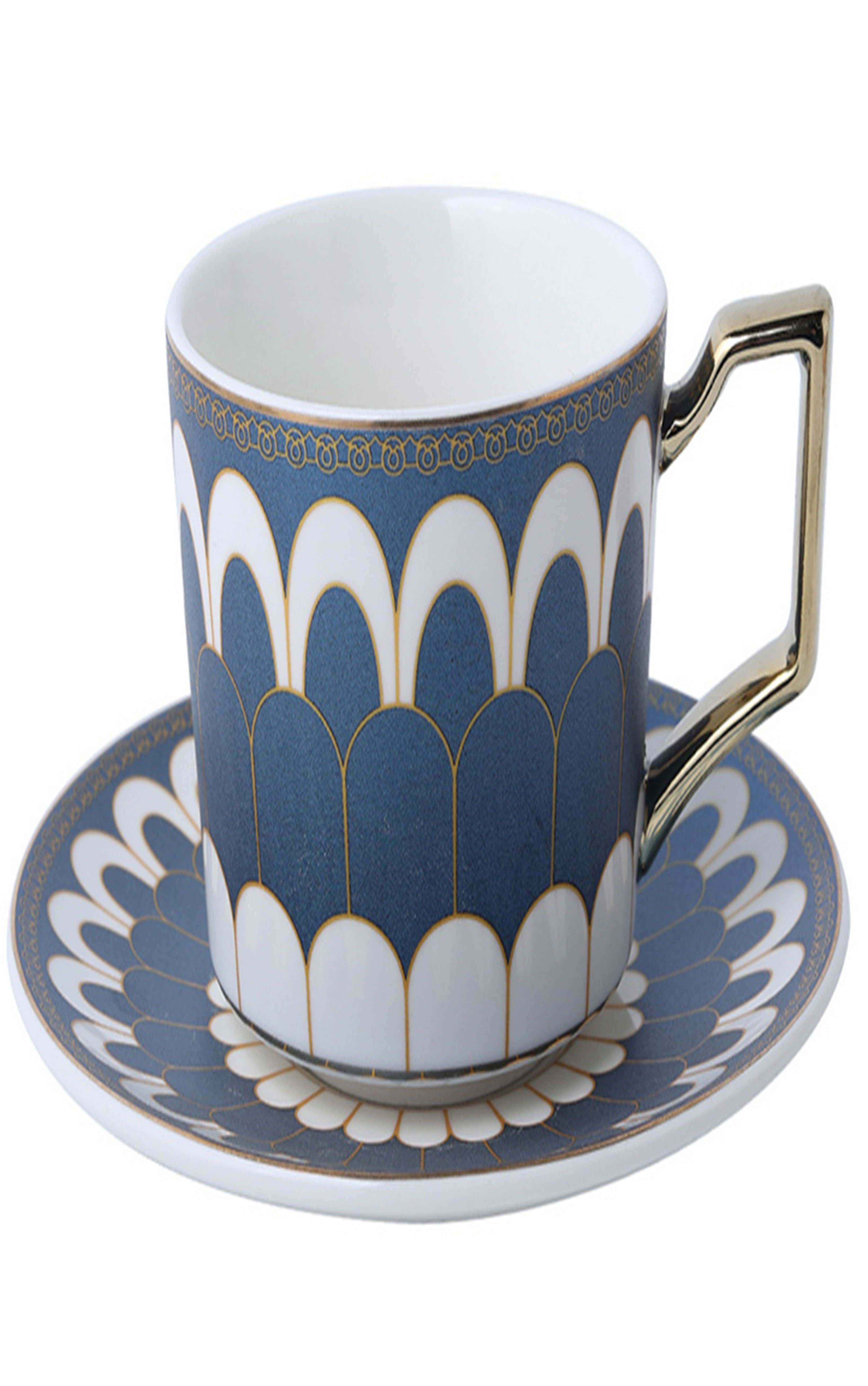 British-style coffee cups and saucers EP-005 Application Scenario