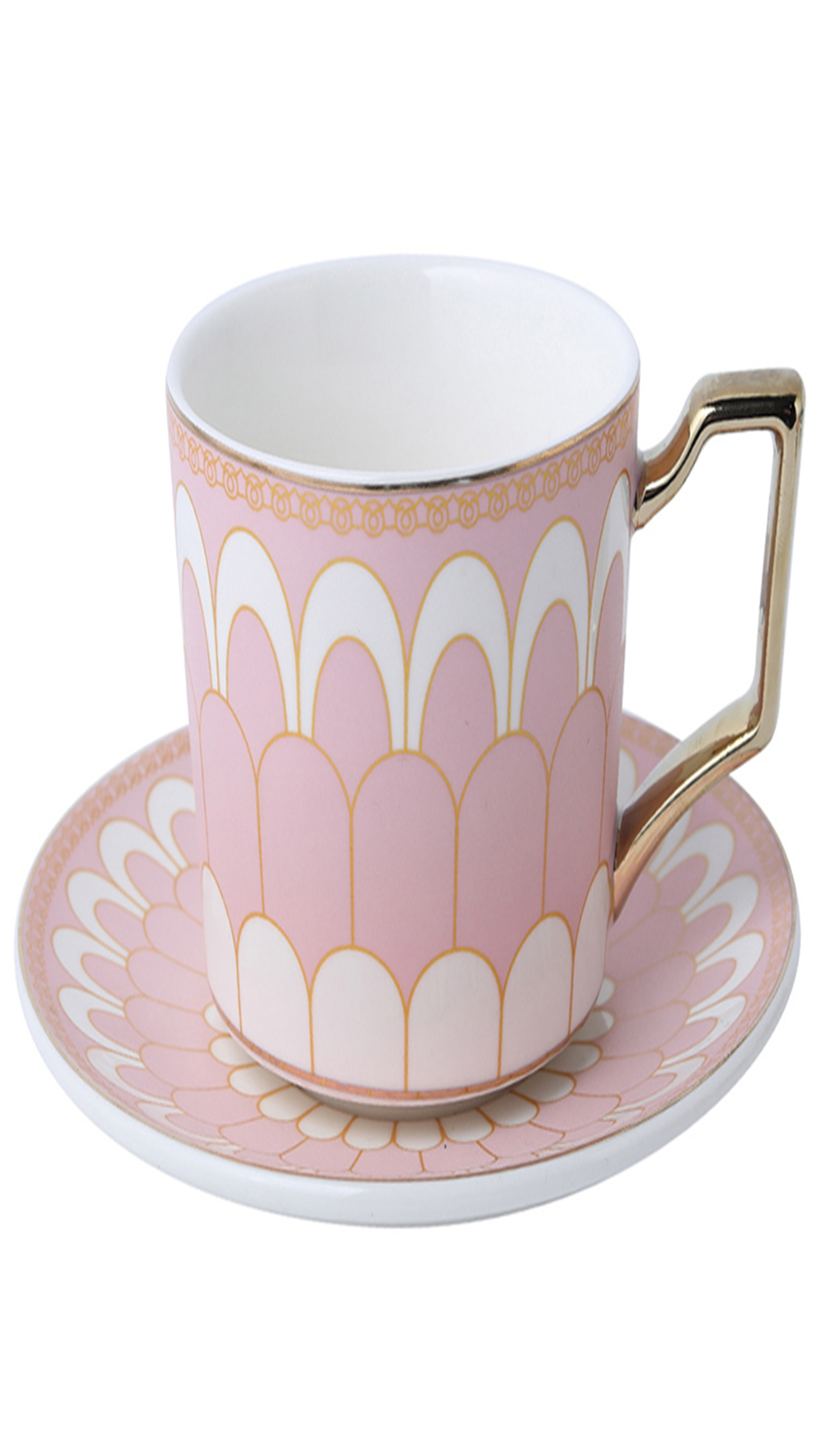 British-style coffee cups and saucers EP-005