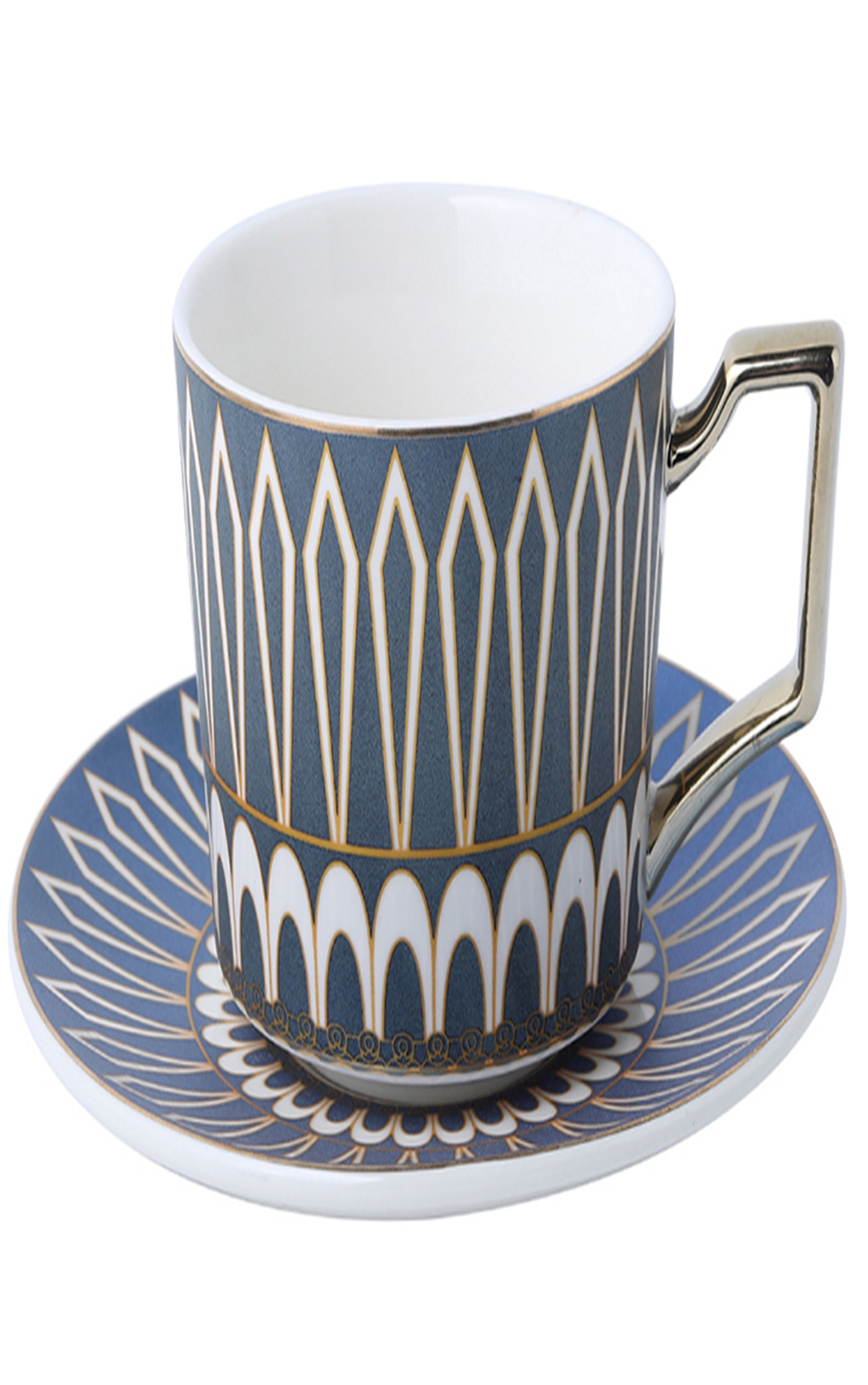 British-style coffee cups and saucers EP-005 Item Picture