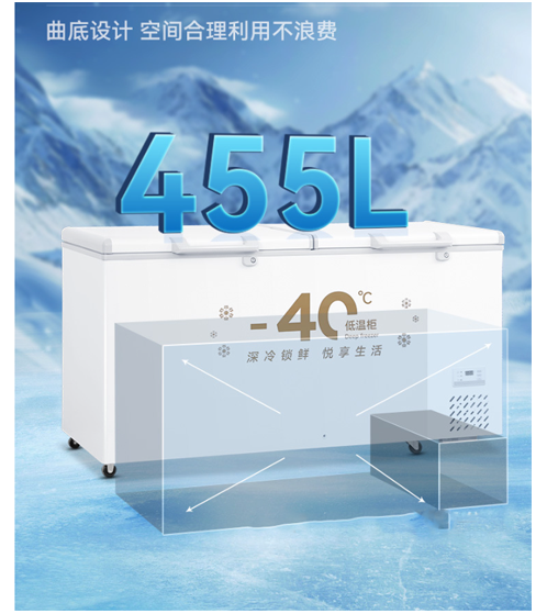 Original factory of in-stock freezers, commercial freezers, large-capacity single-temperature commercial refrigeration and preservation horizontal refrigerators pic 10