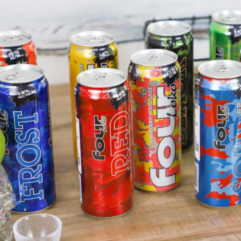 Free shipping for wholesale! La Fei Highly Strong Fruit-Flavored Blended Spirit American Four-Rock Pre-mixed Cocktail 695ml Application Scenario