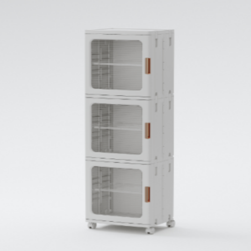 简易储物柜置物架多功能家用收纳柜卧室整理储物架细节图