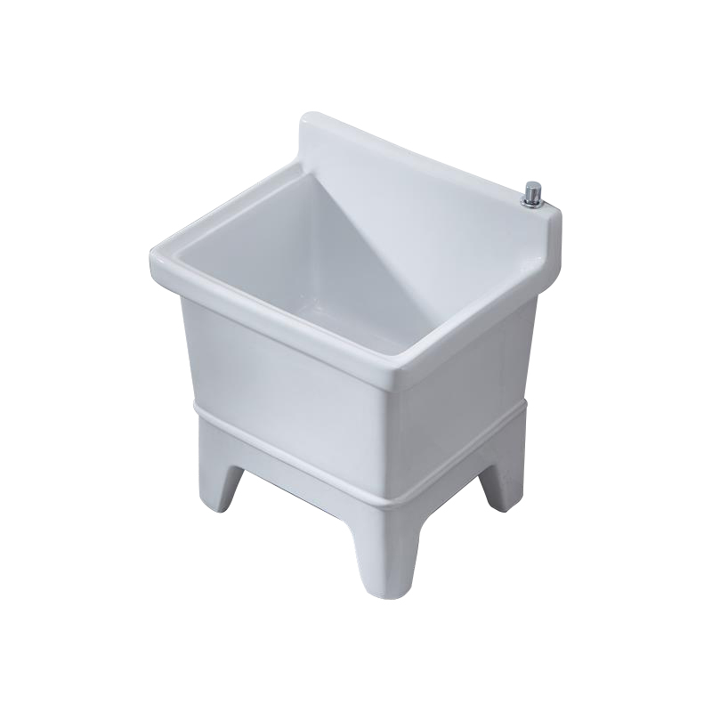 cs balcony ceramic mop sink, household high-legged floor-standing outdoor rectangular mop sink, large bathroom floor basin Item Picture