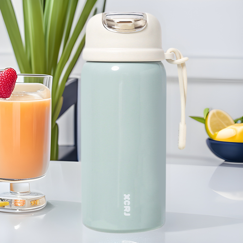 High appearance level, anti-drop, portable student 304 stainless steel, household children's cup, thickened insulated cup, water cup details Picture