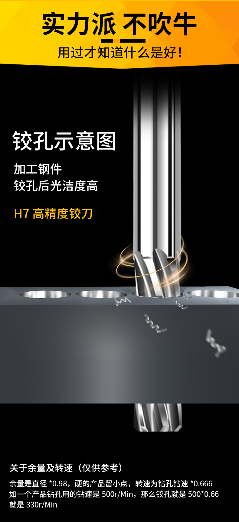 ✅ 55-degree hard alloy reamer tungsten steel machine screw non-standard 2-20 interval 0.01 high-precision decimal point reamer Item Picture