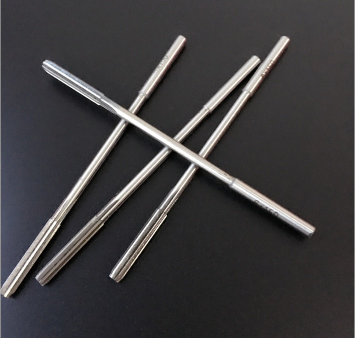 ll straight handle machine reamer conical handle cutter with long white steel and high-speed steel 3-4-5-6-7-8-9-10-12-14H full figure