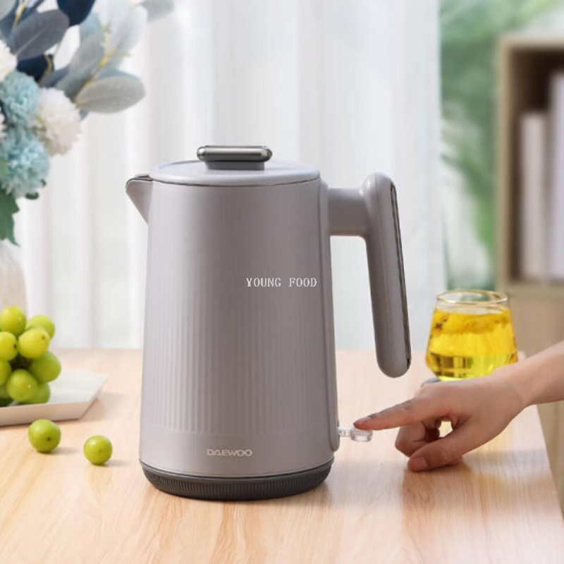 Free shipping for wholesale! DAEWOO 1.5L Household Double-layer anti-scald kettle DYSH-H1815 details Picture