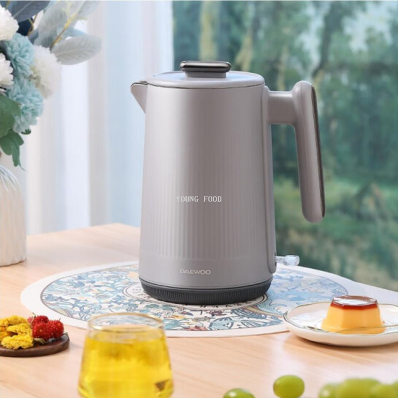Free shipping for wholesale! DAEWOO 1.5L Household Double-layer anti-scald kettle DYSH-H1815 Application Scenario