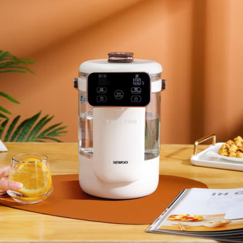 Free shipping for wholesale! DAEWOO 2.5L Multi-stage temperature-controlled milk boiling water bottle DYSP-25F01 Application Scenario